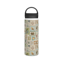 Load image into Gallery viewer, Seaside Stamps Handle Lid Water Bottle