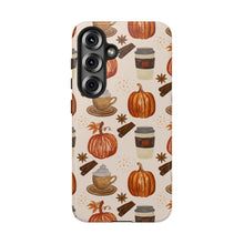 Load image into Gallery viewer, Pumpkin Spice Coffee Phone Case