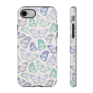 Purple and Green Butterfly Phone Case
