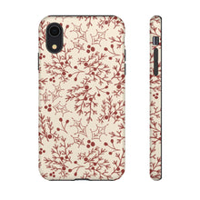 Load image into Gallery viewer, Red Christmas Branch Phone Case