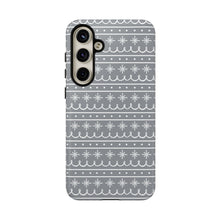 Load image into Gallery viewer, Gray Snowflake Pattern Phone Case