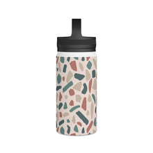 Load image into Gallery viewer, Warm Terrazzo Handle Lid Water Bottle