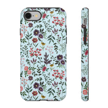 Load image into Gallery viewer, Bright Watercolor Flower - Blue Phone Case