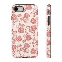 Load image into Gallery viewer, Warm Pink Floral Phone Case