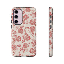 Load image into Gallery viewer, Warm Pink Floral Phone Case