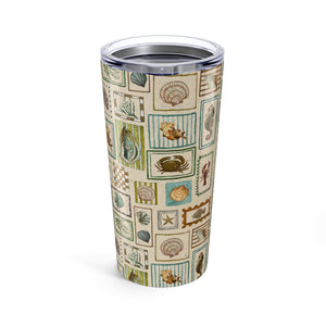 Seaside Stamps Travel Mug