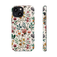 Load image into Gallery viewer, Colorful Watercolor Flowers Phone Case