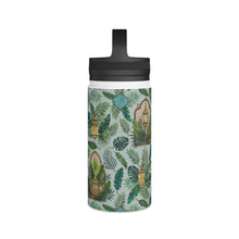 Load image into Gallery viewer, Lantern Tea Garden Handle Lid Water Bottle