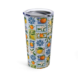 Mediterranean Stamps Travel Mug