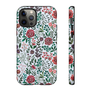 Pink and Purple Flowers Phone Case
