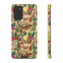 Load image into Gallery viewer, Tropical Fruit and Flowers Phone Case