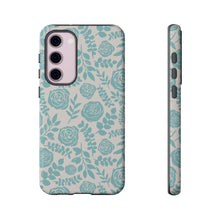 Load image into Gallery viewer, Baby Blue Floral Phone Case