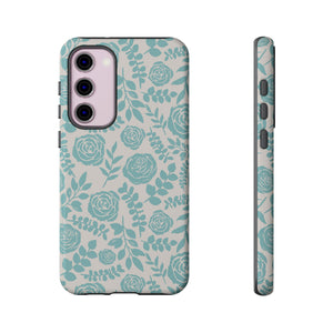 Baby Blue Floral Phone Case