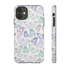 Load image into Gallery viewer, Purple and Green Butterfly Phone Case