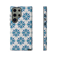 Load image into Gallery viewer, Blue Tile Phone Case