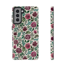 Load image into Gallery viewer, Magenta Floral Eucalyptus Phone Case