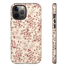 Load image into Gallery viewer, Red Christmas Branch Phone Case