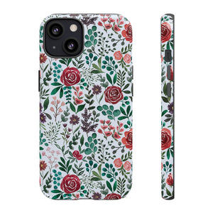 Pink and Purple Flowers Phone Case
