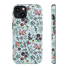 Load image into Gallery viewer, Bright Watercolor Flower - Blue Phone Case