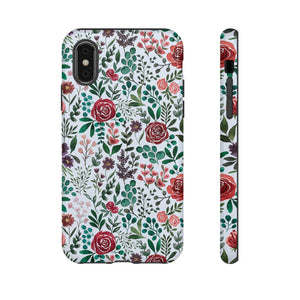 Pink and Purple Flowers Phone Case