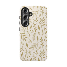 Load image into Gallery viewer, Gold Falling Leaves Phone Case