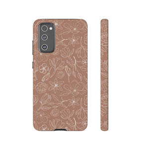 Copper Magnolia Phone Case