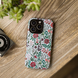 Pink and Purple Flowers Phone Case