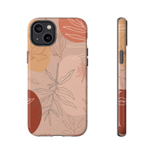 Load image into Gallery viewer, Pink Abstract Desert Leaf Phone Case