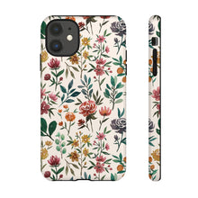 Load image into Gallery viewer, Colorful Watercolor Flowers Phone Case