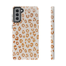 Load image into Gallery viewer, Copper Leopard Print Phone Case