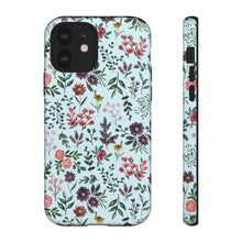 Load image into Gallery viewer, Bright Watercolor Flower - Blue Phone Case