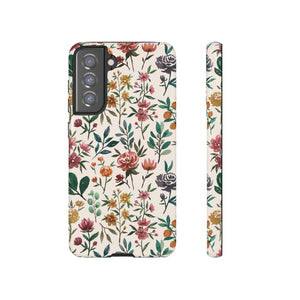 Colorful Watercolor Flowers Phone Case
