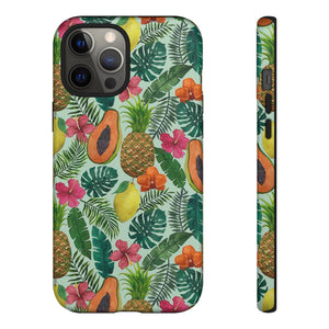 Pineapple and Papaya Phone Case