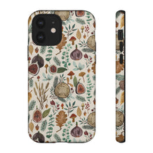 Load image into Gallery viewer, Figs, Mushrooms and Leaves Phone Case