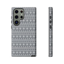 Load image into Gallery viewer, Gray Snowflake Pattern Phone Case