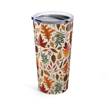 Load image into Gallery viewer, Watercolor Fall Leaves Travel Mug