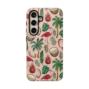 Flamingo Coconut Phone Case