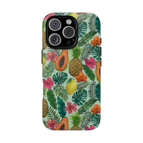 Pineapple and Papaya Phone Case