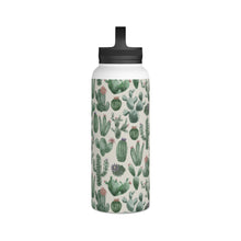 Load image into Gallery viewer, Cactus Handle Lid Water Bottle