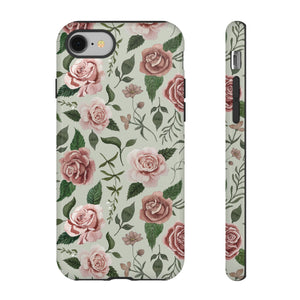 Wild Flower Roses Phone Case