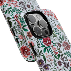 Pink and Purple Flowers Phone Case