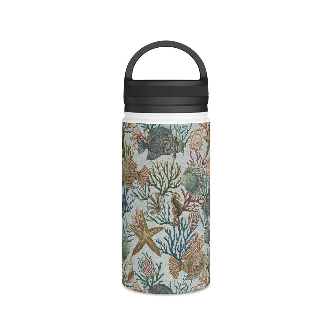 Fish Handle Lid Water Bottle