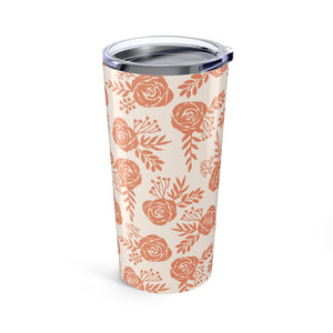 Warm Orange Travel Mug