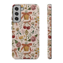 Load image into Gallery viewer, Bows, Flowers and Cherries Phone Case