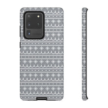 Load image into Gallery viewer, Gray Snowflake Pattern Phone Case