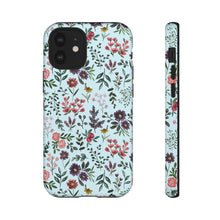 Load image into Gallery viewer, Bright Watercolor Flower - Blue Phone Case