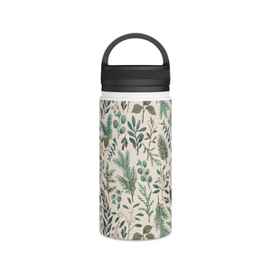 Winter Berry Handle Lid Water Bottle