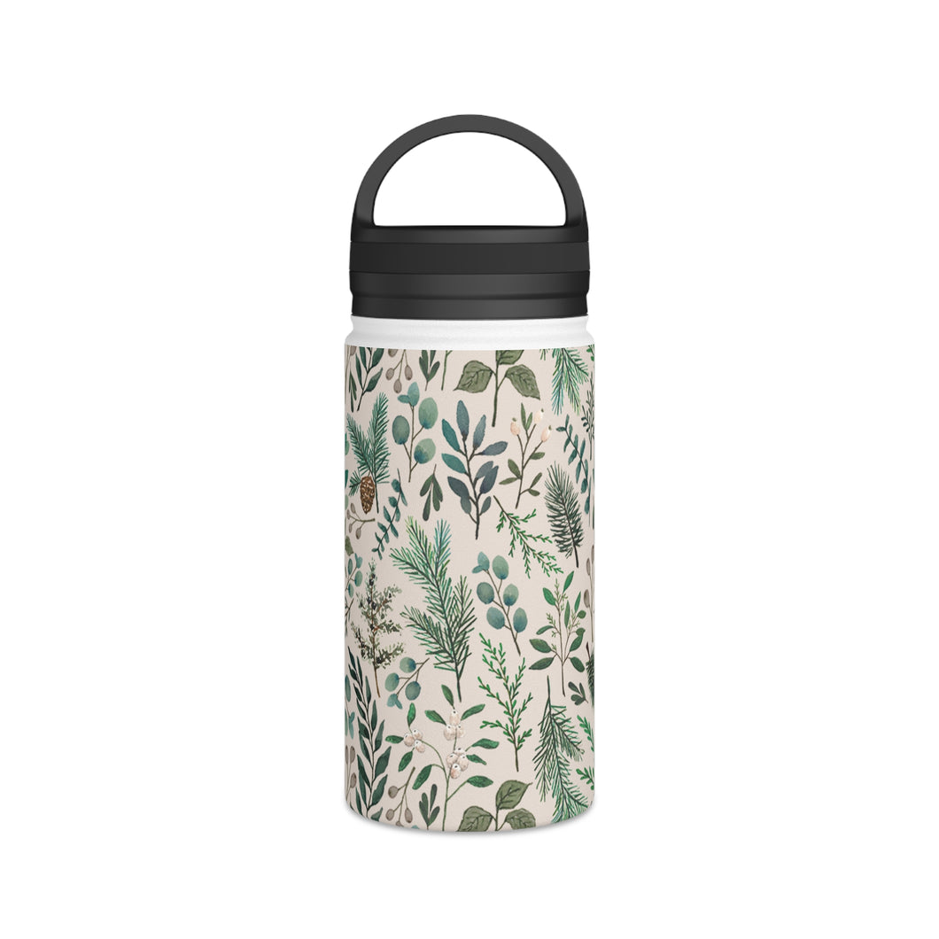 Winter Berry Handle Lid Water Bottle