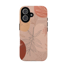 Load image into Gallery viewer, Pink Abstract Desert Leaf Phone Case