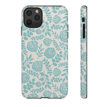 Load image into Gallery viewer, Baby Blue Floral Phone Case